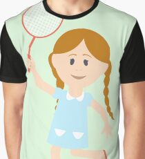 Cute girl illustration Graphic T-Shirt