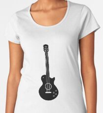 Guitar illustartion Women's Premium T-Shirt