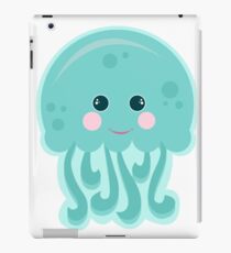 Cute jellyfish illustration iPad Case/Skin