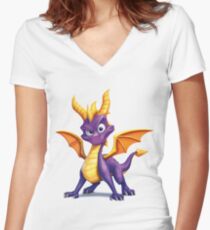 Spyro Reignited Women's Fitted V-Neck T-Shirt