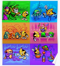 Ristar Ending Poster
