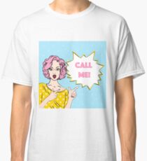 pop girl illustration Classic T-Shirt