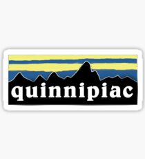 Quinnipiac mountain sticker Sticker