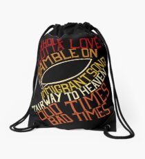 Led Zeppelin - Songs Drawstring Bag
