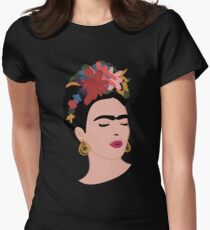 frida kahlo Women's Fitted T-Shirt