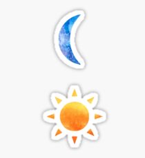 Sun and Moon Sticker