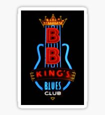 Memphis Neon on Beale Street #1 Sticker