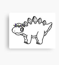 Doodle Dino Canvas Print
