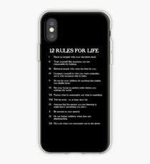 12 rules for life iPhone Case
