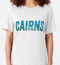 Cairns Australia & Australian Pride Slim Fit T-Shirt