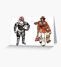 Weetabix Doctor Who POSTCARDS 1975 Set 11 Greeting Card