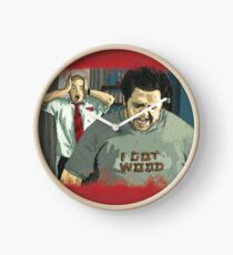You've Got Red on You Clock