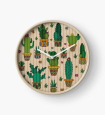 Reloj Patrón de cactus