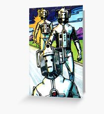 Weetabix Doctor Who 1977 Cybermen Greeting Card