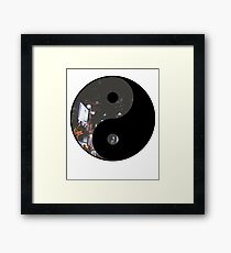 Yin Yang NYC Great For Motivation Yoga Mantra Framed Print