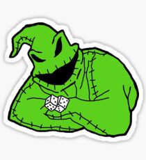the oogie boogie man Sticker