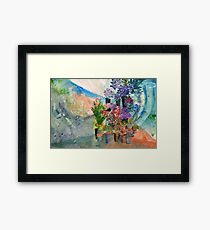 Flower Shop Framed Print