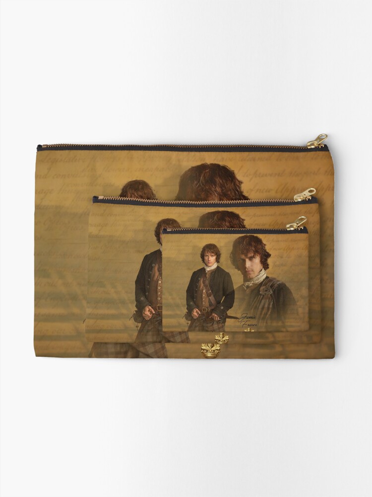 Alternate view of Jamie Fraser Zipper Pouch