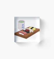 Japanese food Acrylic Block