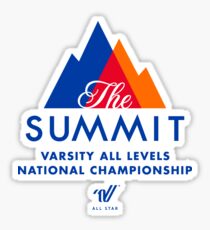 The Summit Cheerleading Sticker