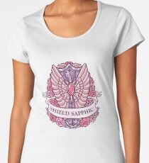 SHIELD SAPPHIC Frauen Premium T-Shirts