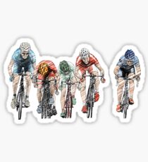 Racing bike race Sticker