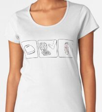 Michael Scott's Grilled Foot - The Office Women's Premium T-Shirt