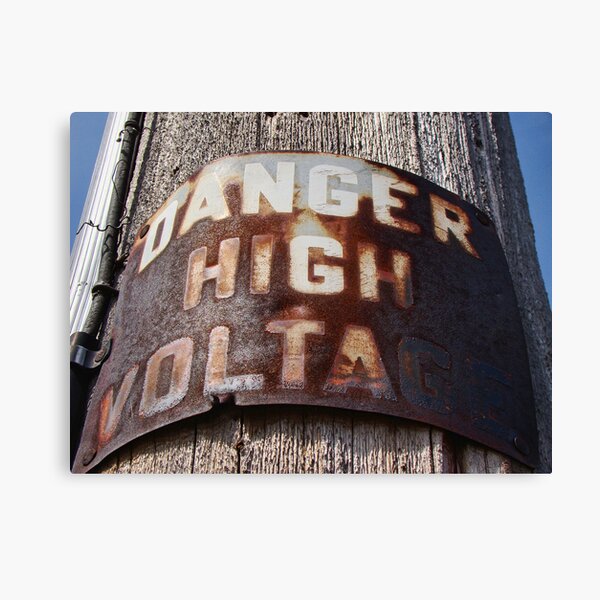 High Voltage II Canvas Print