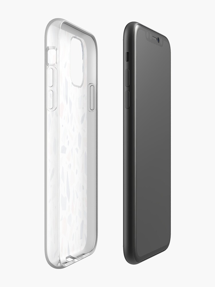 Alternate view of Terrazzo vintage pastel blue pink iPhone Case & Cover