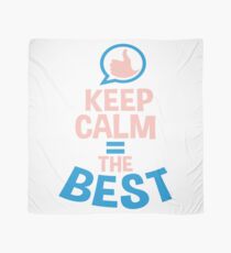 Keep Calm Shirt/Keep Calm Apparel/ Keep Calm Accessory Scarf