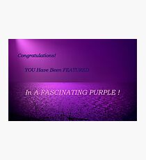 Challenge Banner Featured art Photographic Print