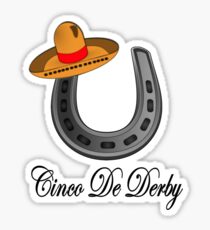 Kentucky Derby Party Sticker