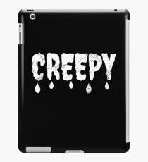 Creepy - Gothic gift iPad Case/Skin