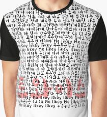 Twice Likey Lyrics Shirt Kpop Graphic T-Shirt