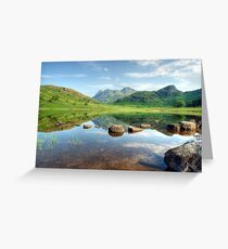 Blea Tarn in July Greeting Card