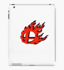 Red smash ball Emboss iPad Case/Skin