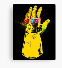 The Infinity gauntlet Canvas Print