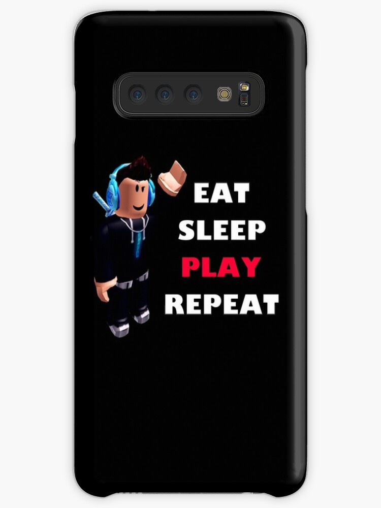 Roblox Eat Sleep Play Repeat Caseskin For Samsung Galaxy By Hypetype - roblox photography device cases redbubble