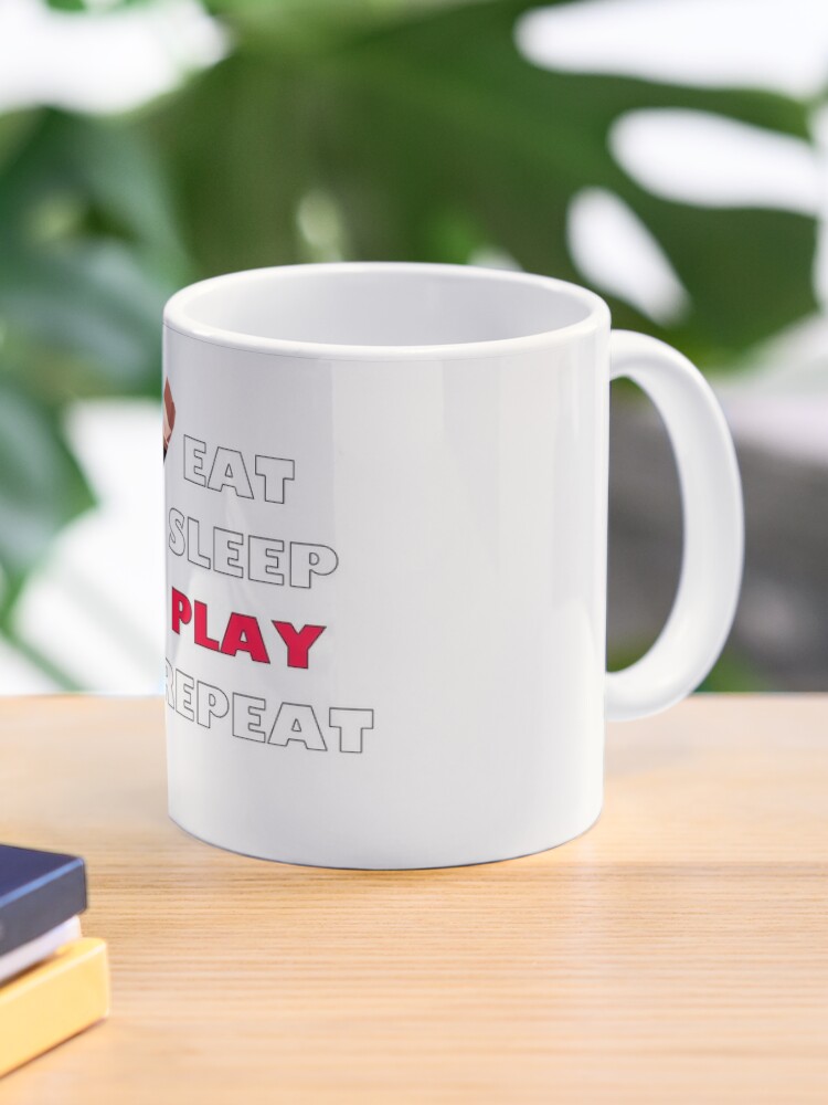 Roblox Eat Sleep Play Repeat Mug By Hypetype Redbubble - roblox eat sleep play repeat iphone case cover by hypetype