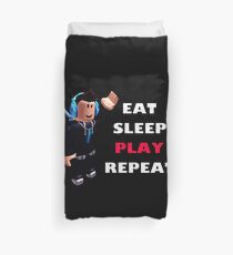 Roblox - Eat Sleep Play Repeat Duvet Cover