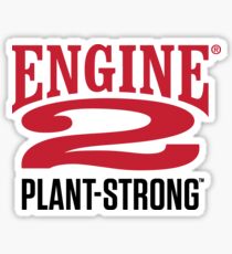 Engine 2 Plant-Strong Sticker