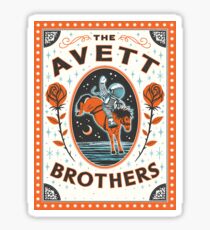 Art The Avett Brothers Thalia Mara Hall Sticker