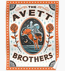 Art The Avett Brothers Thalia Mara Hall Poster