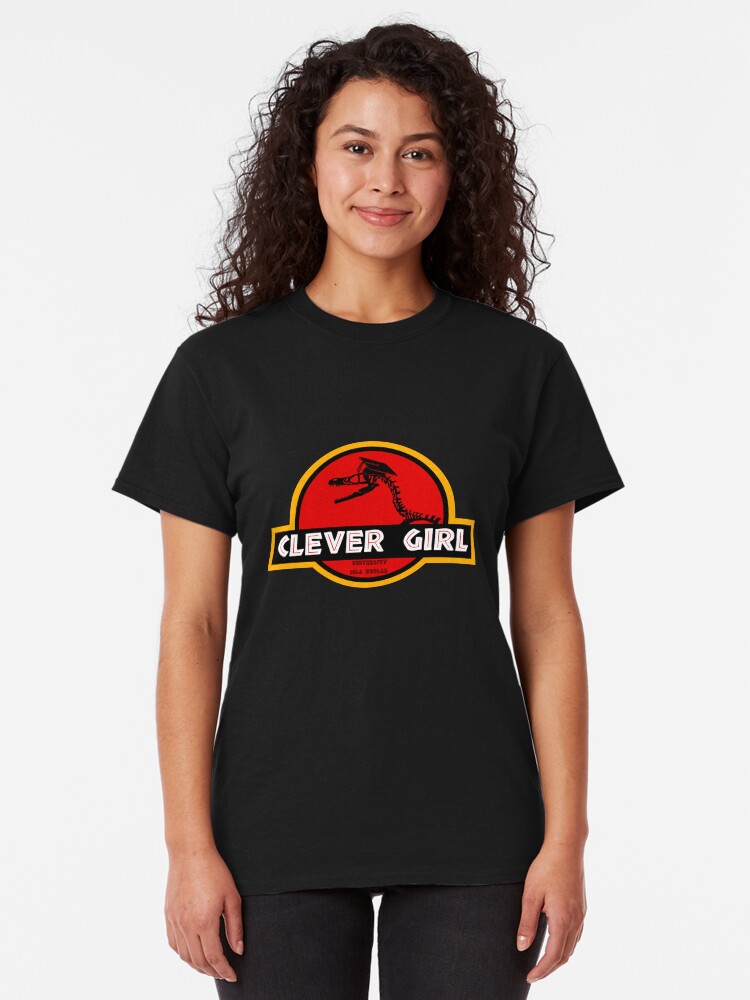 Alternate view of Clever Girl Classic T-Shirt