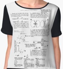 Physics. Magnets and Electromagnetism Chiffon Top