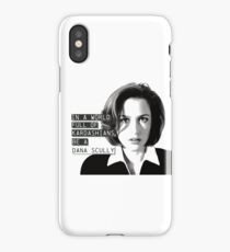 DANA SCULLY iPhone Case
