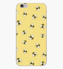 Bee seamless pattern iPhone Case