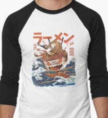 RAMEN OFF KANAGAWA Men's Baseball ¾ T-Shirt