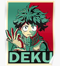 My Hero Academia Midoriya Poster