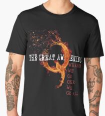 QAnon Storm The Great Awakening WWG1WGA by Scralandore Men's Premium T-Shirt